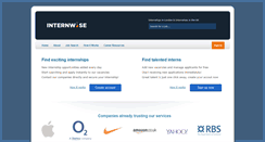 Desktop Screenshot of internwise.co.uk